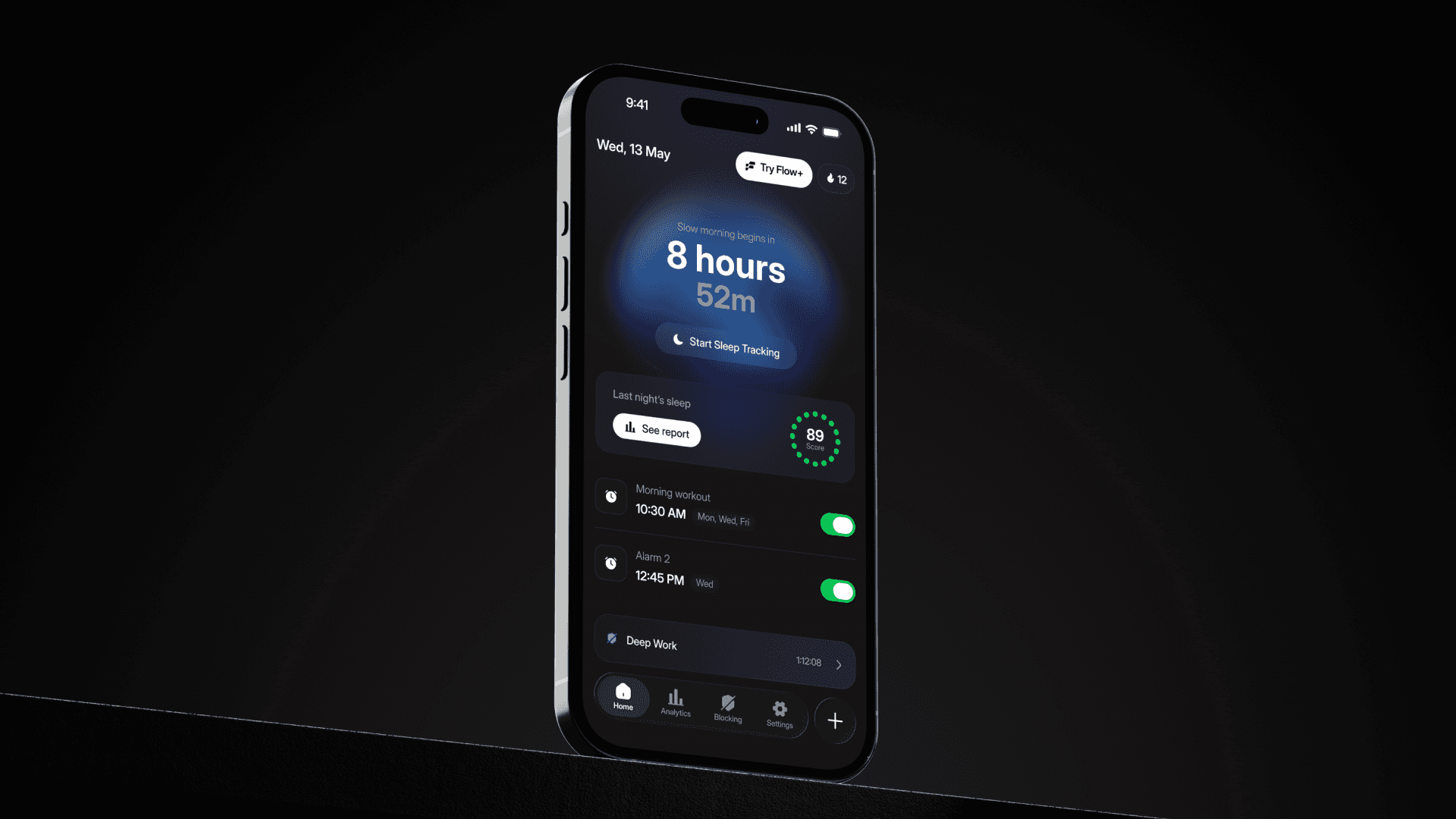 Flow Alarm — Mobile App