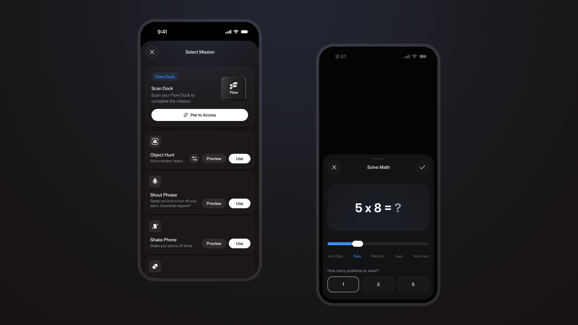 Flow Alarm — Mobile App image 1